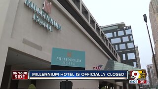Millennium Hotel closed, awaits wrecking ball