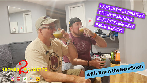 Ghost In the Laboratory by Equilibrium Brewery & Parish Brewing Company with Brian The Beer Snob
