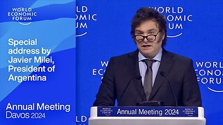 Argentina's President Milei's 2024 W.E.F. Speech in Davos (A.I. English Translation by HeyGen) | WE in 5D: A Little Scary How well That Works..