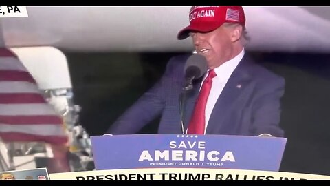 President Trump Speaking in Latrobe, PA