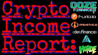 Crypto Income Report: Furio Horde Bots Zombies NFT Mint Avarice PHI Drip Ooze DeFi Platforms