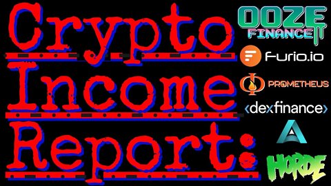 Crypto Income Report: Furio Horde Bots Zombies NFT Mint Avarice PHI Drip Ooze DeFi Platforms