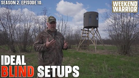 Where to Place a Hard-Sided Blind for Deer Hunting