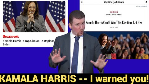 KAMALA HARRIS -- I warned you!