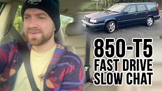 Sport Mode - A fast drive and a slow chat in a Volvo 850 T5