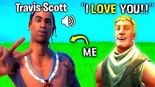 I Pretended To Be Travis Scott In Fortnite