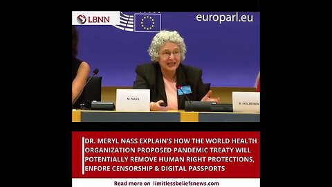 Dr. Meryl Nass Reveals: WHO's Pandemic Treaty Threatens Human Rights, Censorship & Digital Passports