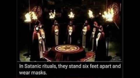 THE SECRET BEHIND THE MASK AND THE SATANIC FORCES