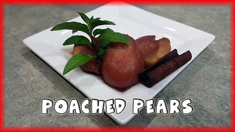 Slow Cooker Poached Pears