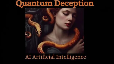 Quantum Deception | AI Artificial Intelligence (Art, chatGPT)