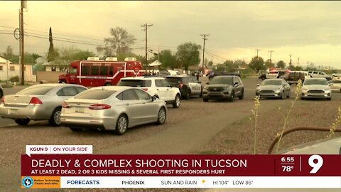 Multiple people shot, including ambulance crew, in Tucson