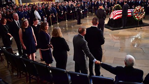 Lawmakers Gather At Capitol To Remember Sen. John McCain