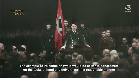 What did Adolf Hitler say about Palestine before the creation of Israel?