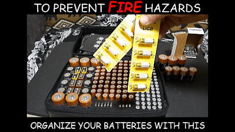 AVOID FIRE HAZARDS BY ORGANIZING AND STORING YOUR BATTERIES WITH THIS - MAIL CALL!