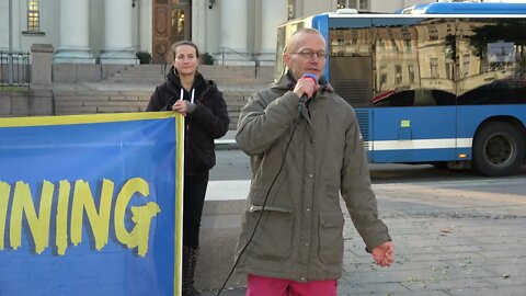 Mikael Cromsjö på Odenplan