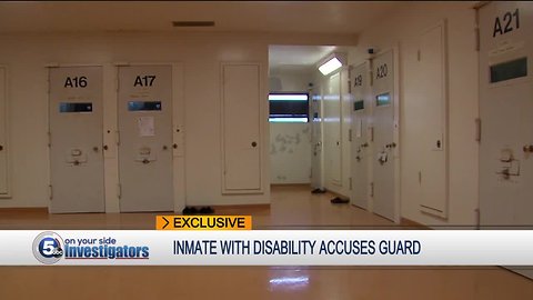 Inmate with Disability says jail guard left him in a wheelchair