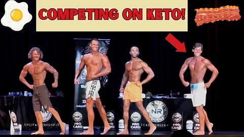 BODYBUILDER takes FASTING and KETO to the STAGE!