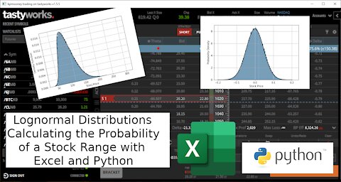 Lognormal Distributions: Calculating the Probability of a Stock Range with Excel and Python