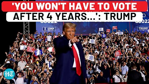 Trump's Explosive Declaration Amid Project 2025 Storm: 'Won't Have To Vote In 4 Yrs…' | US Election