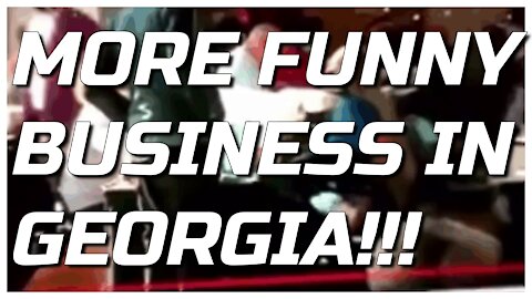 MORE FUNNY BUSINESS IN GEORGIA....VOTER FRAUD!!!