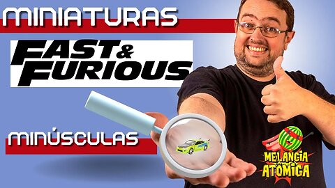 Miniaturas Hot Wheels Muito Pequenas e os Jada Nano do Velozes e Furiosos e Harry Potter