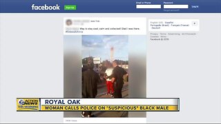 Woman calls cops on "suspicious" Black man in Royal Oak