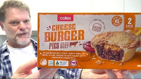 How Good Is The Coles Cheeseburger Meat Pie?