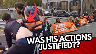 OIL PROTESTORS get Taught a LESSON, was His REACTION JUSTIFIED??