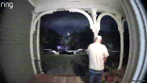 Random Person on the front porch. Part 2