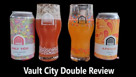 Vault City Double Review Only you Love Hearts Session Sour 4.5% ABV % Apricot 4.2% ABV