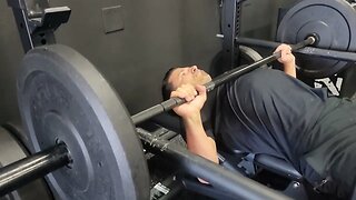 Low Pin Press (Barely off the Chest)