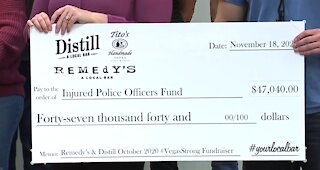 Vegas-area taverns donate to Injured Police Officer's Fund