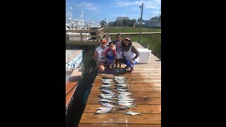 Blasian Babies Family Braggin' Rights Fishing!