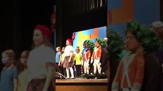 Willy Wonka Jr - 3rd Show #shorts