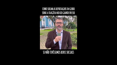 As redes sociais ajudam a descentralização das informações.