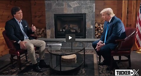 Tucker Carlson interviews Donald J Trump on DNC Debate Night