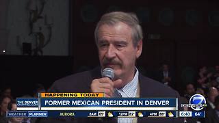 Former Mexican President to visit Denver