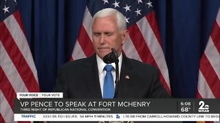 VP Pence to speak at Fort McHenry