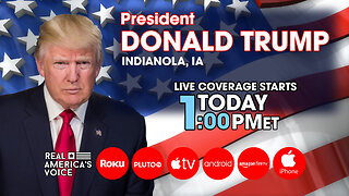 PRESIDENT TRUMP'S MAGA RALLY LIVE FROM INDIANOLA IOWA