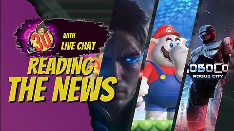 Going over the News (Immortals Of Aveum, Super Mario Bros. Wonder, Robocop: Rogue City )