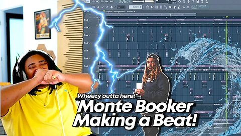 Monte Booker Going Wheezy and Making a Quick Beat 😤🔥