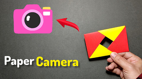 How to Make a "Paper Camera". DIY Crafts Origami