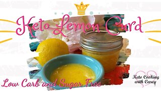 Keto Lemon Curd Recipe, Low Carb & Sugar Free