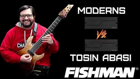 Fishman Fluence Pickup Showdown: Fluence Moderns Vs Tosin Abasi (Animals as Leaders) Signature Set