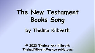 New Testament Books Song