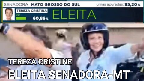 TEREZA CRISTINA ELEITA SENADORA MT.