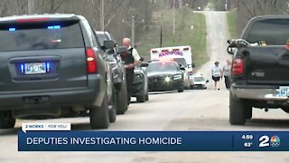 Creek County deputies investigating homicide