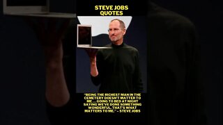 STEVE JOBS QUOTE THAT CAN CHANGE YOUR LIFE. #12 #shorts #motivation
