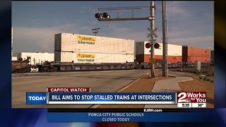 Bill aims to stop stalled trains at intersections