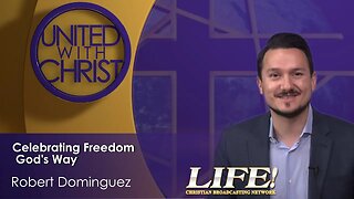 "Celebrating Freedom Gods Way " -Robert Dominguez (united 7 11 23 )